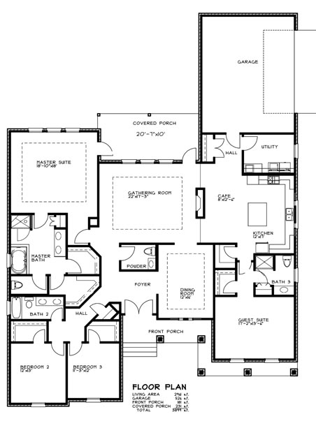 Floor Plan - 3030