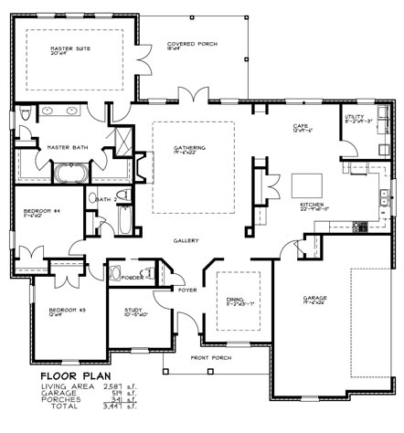Floor Plan - 2587