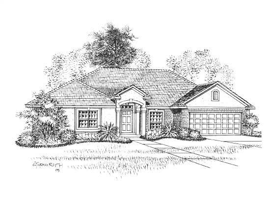 Floor Plan - The Acadiana (A)