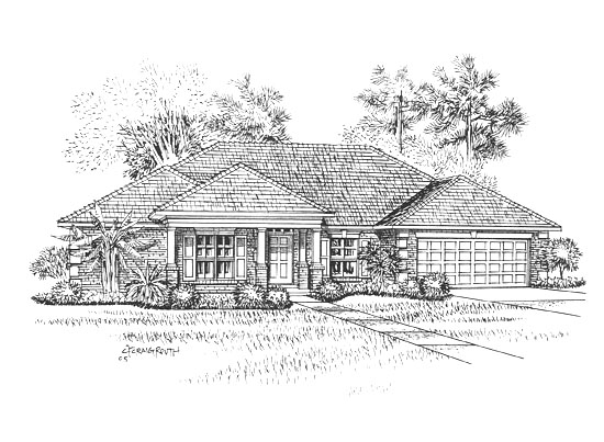 Floor Plan - The Acadiana (C)